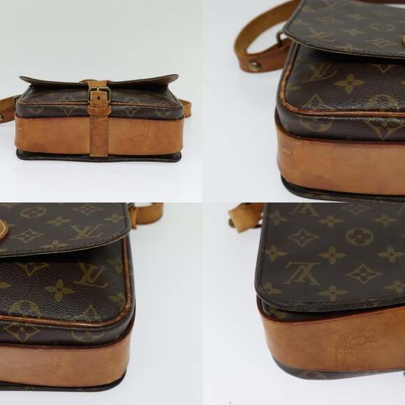 LOUIS VUITTON Monogram Cartesier MM Shoulder Bag M51253 - Picture 10 of 13